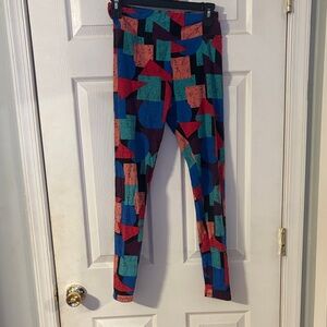 LuLaRoe Multicolor Geometric Leggings